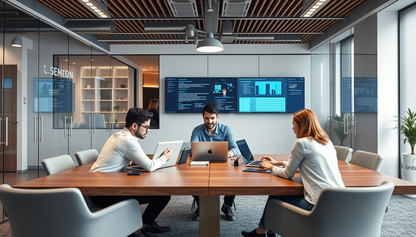 Custom software development for business operations