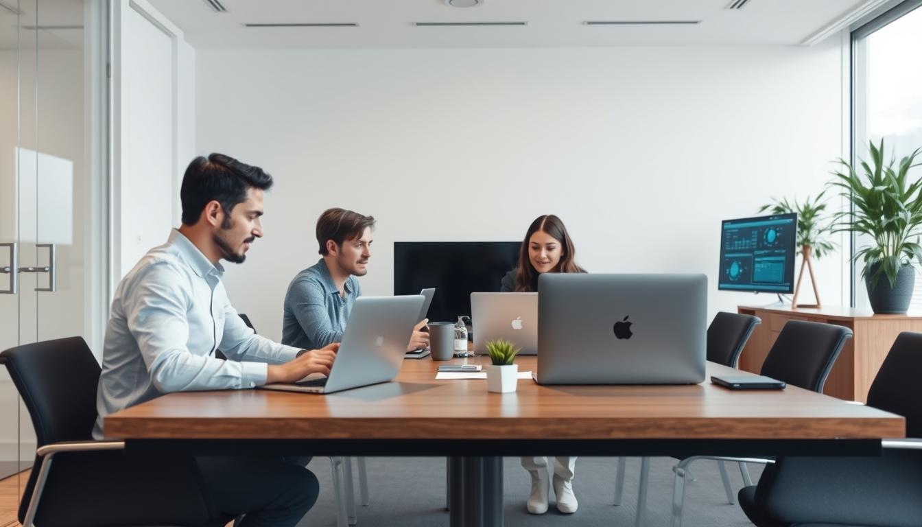 Business software planning session